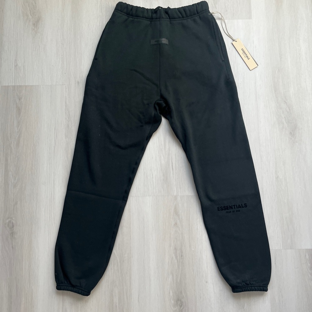 Essentials Black Sweatpants